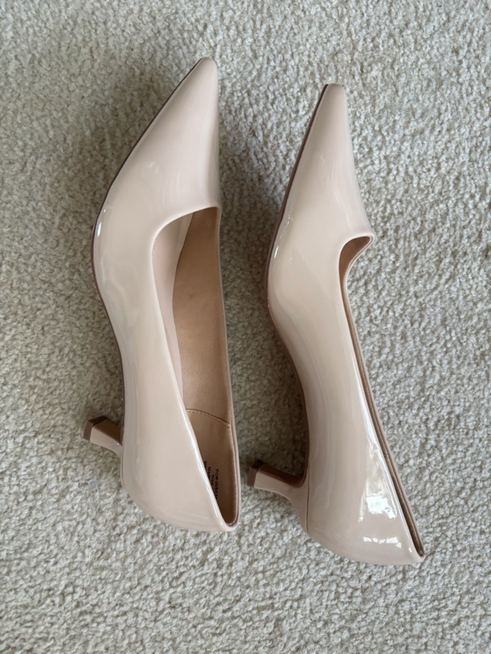 Journee Collection Women's Celica Kitten Heel Pumps in Nude, Size 11, NWO Box - Picture 5 of 8